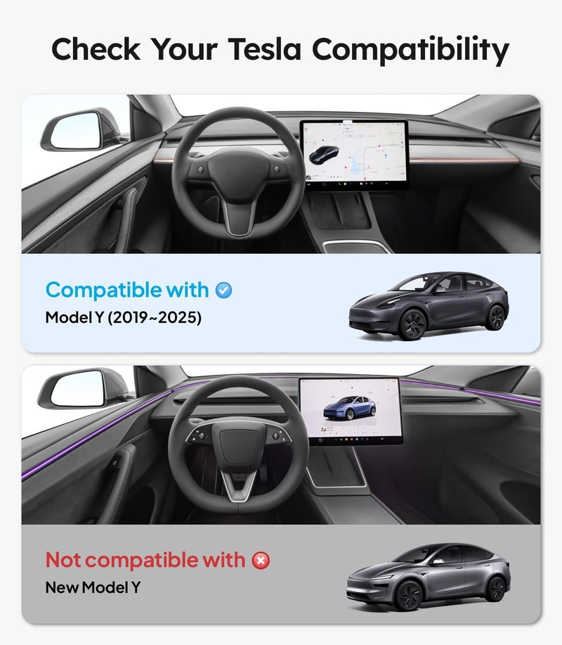 Wigoo Upgraded Tesla Model Y Accessories Under Seat Storage Box Organizer [Expand Storage&Firm Installation] Underseat Storage Tray with Lid for Model Y 2019~2025 (2PCS) (Not Fit New Model Y) - Image 4
